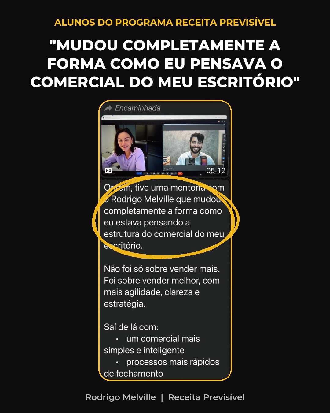 Print: a mentoria mudou o comercial do escritório